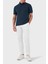% 100 Pamuk Regular Fit Şerit Detaylı Düğmeli Polo Yaka T Shirt Erkek Polo Yaka T Shirt MRMD0016 AJ266 B3681 2