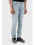 Streç Pamuklu Slim Fit Düşük Bel Dar Paça Jeans Erkek Kot Pantolon EM000121 AF13281 MB003 2