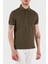 Streç Pamuklu Slim Fit Düğmeli Polo Yaka T Shirt Erkek Polo Yaka T Shirt MW0MW17770 Rbn 1