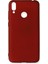 Huawei Honor 8c Kılıf First Silikon - Bordo Mrayd 1