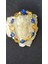 Lapis Lazuli & Sarı Florit Bileklik – Üçüncü Göz Çakrası ve Denge | Yonca & Kalp Form, 2 mm Taş, 17–18 cm 2