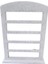 30'lu 5 Basamaklı Süet Küpelik Standı Gri (21X31 Cm) 5
