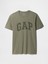 Erkek Haki Everyday Soft Gap Logo T-Shirt 2
