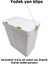 Motek Gold Çamaşır Sepeti Yedek Gold Yan Klips 40-80 Litre Uyumlu 2ADET-GOLD 2