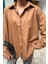 Klasik Oversize Poplin Gömlek 3421 4