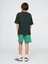 Erkek Çocuk Yeşil Gap Logo Pull-On Relaxed Havlu Kumaş Şort 4