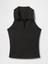 Kadın Siyah Gapfit Power Polo Yaka T-Shirt 3