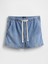 Kadın Mavi Denim Şort 3