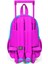Minik Yuva Çekçekli Sırt Çantası Mavi Pembe Tavşan Desenli Iki Bölmeli 24036 5