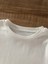 Ayı Baskılı Oversize Bisiklet Yaka T-Shirt - Beyaz 3