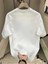 Day One Baskılı Oversize Bisiklet Yaka T-Shirt - Beyaz 2