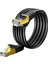 Cat7 Ethernet Kablosu 10GBPS Premium Internet Lan Kablo 1-2-3-5-10-15-20-30-40- 50 Metre 1