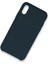 Apple iPhone X Kılıf Lansman Legant Silikon - Gece Mavisi Glstd 2
