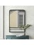 Metal Dekoratif Retro Lavabo Aynası 3