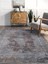 Wintage Eskitme Desenli Halı, Dokuma Taban Dekoratif Şönil Ks-Dkm-10 2