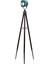 Endüstriyel Stil Üç Ayaklı (Tripod)Yerden Aydınlatma Lambader Yeşil (Ayak Siyah) 1