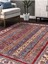 Renkli Kilim Desenli Halı, Dokuma Taban Dekoratif Şönil KS-DKM-110 2