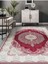Wintage Eskitme Desenli Halı, Dokuma Taban Dekoratif Şönil KS-DKM-103 3