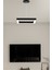 Quattro ( Siyah Kasa, Doğal Beyaz Işık ) Modern LED Avize, Salon, Mutfak, Oturma Yatak Odası Sarkıt 3