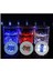 Parti LED Şişe Bardak Etiketi 6 cm 6 Led’li 7 Renk + Renk Döngüsü 5