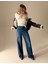 Yüksek Bel Wide Leg Jean Pantolon 1