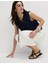 Lyocell Wide Leg Crop Pantolon 4