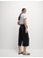 Lyocell Wide Leg Crop Pantolon 1
