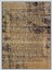 Sarı Siyah Eskitme Halı, Dokuma Taban Dekoratif Şönil Kilim Ks-Dkm-62 2