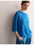 Saf Keten Dokulu T-Shirt 1