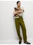 Tapered Fit Keten Pantolon 1