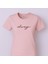 Always Baskı Slim Fit Pembe Kadın T-Shirt 1