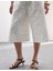 Saf Pamuklu Geniş Paça Culotte Pantolon 5