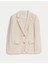Keten Karışımlı Blazer Ceket 5