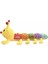 4314 Desenli Peluş Tırtıl 50 cm -Selay Oyuncak 4