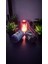 Güneş Enerjisi Ile De Dolabilen Radyolu Flash Bellek ve Hafıza Kart Destekli Süper Güçlü El Fenerli Bluetooth Speaker Şarj Edilebilir Hoparlör Bass Ses Çok Iyi (Mavi) 3