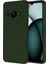 Realme C61 Kılıf First Silikon - Koyu Yeşil Glstd 1