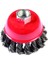 100 mm Burgulu Çanak Tel Fırça GFB5132 1