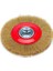 Saçaklı Daire Tel Fırça 125 mm 1
