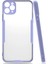 Apple iPhone 11 Pro Kılıf Platin Silikon - Lila Glstd 1