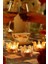 4'lü Set Kristal Taç Mumluk Gold 3