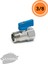3/8” Mini Küresel Vana – %100 Pirinç Gövde, Kompakt Tasarım & 25 Bar Basınç Dayanımı 1
