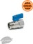 3/4” Mini Küresel Vana – %100 Pirinç Gövde, Yüksek Basınç Dayanımı & Kompakt Tasarım 2