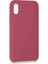Apple iPhone Xs Max Kılıf Lansman Legant Silikon - Fuşya Glstd 1