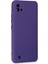 Realme C11 2021 Kılıf Nano Içi Kadife Silikon - Mor Glstd 1