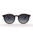 B-5019-C04 Unisex Güneş Gözlüğü Kahverengi Leopar Kemik Çerçeve Füme Cam 1