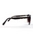 B-5019-C04 Unisex Güneş Gözlüğü Kahverengi Leopar Kemik Çerçeve Füme Cam 3