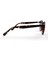 B-5021-C04 Unisex Güneş Gözlüğü Kahverengi Leopar Kemik Çerçeve Füme Cam 3