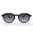 B-5025-C09 Unisex Güneş Gözlüğü Siyah Kemik Çerçeve Füme Cam 1