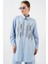 Desenli Tunik Pantolon Ikili Takım 6720 - Mavi 2