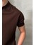 Erkek Oversize Pamuklu Polo Yaka Triko T-Shirt 4